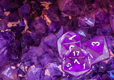 Transparent DnD Dice